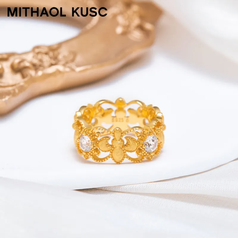 MITHAOL KUSC 925 Sterling Silver Rings Women's-4