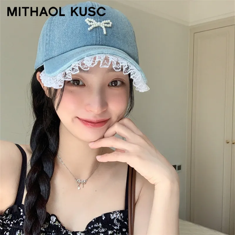 MITHAOL KUSC Denim Baseball Caps Unisex-8