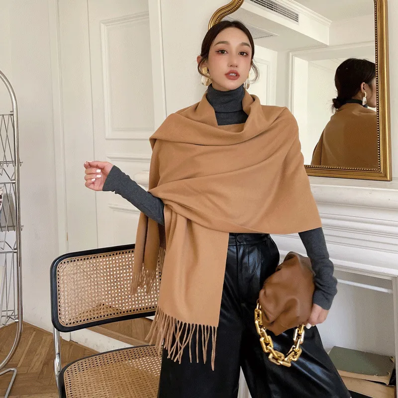 MITHAOL KUSC Knit Scarves Women's-3