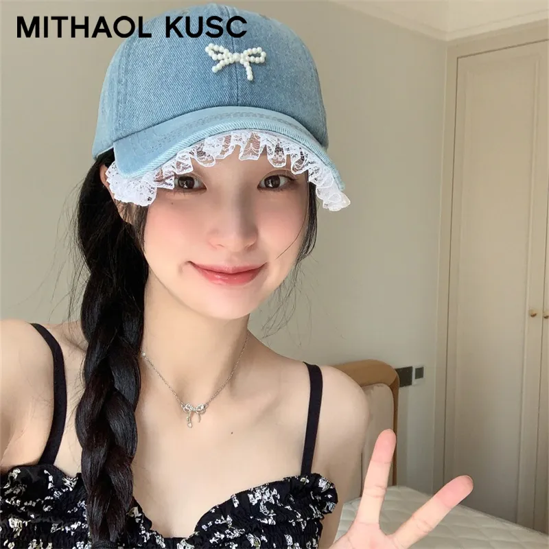 MITHAOL KUSC Denim Baseball Caps Unisex-7