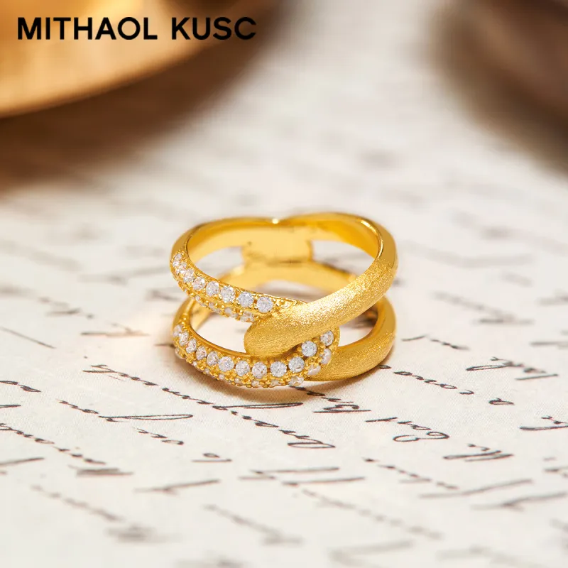 MITHAOL KUSC S925 Silver Rings Women's-4