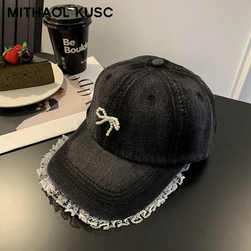 MITHAOL KUSC Denim Baseball Caps Unisex-2