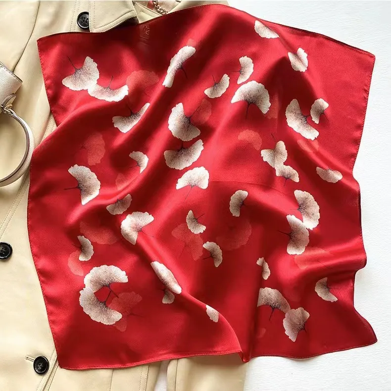 MITHAOL KUSC Silk Scarves Women's-16