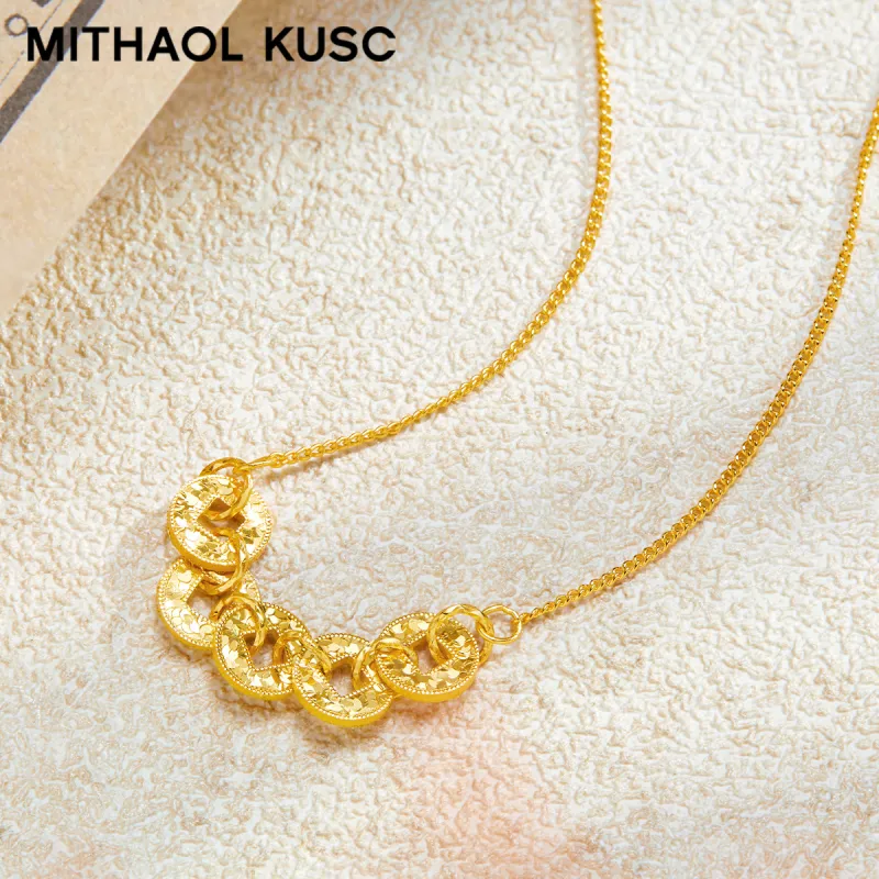 MITHAOL KUSC 925 Sterling Silver Necklaces Women's-4