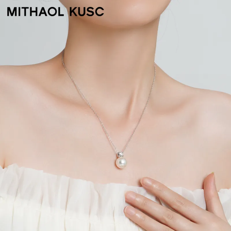 MITHAOL KUSC S925 Silver Necklaces Women's-2