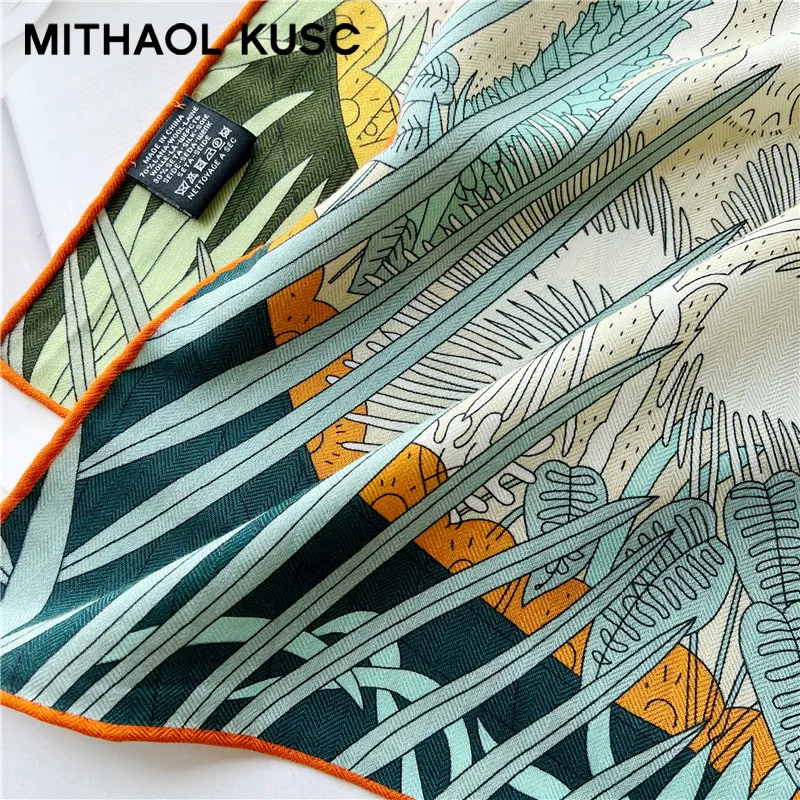 MITHAOL KUSC Silk Scarves Women's-24