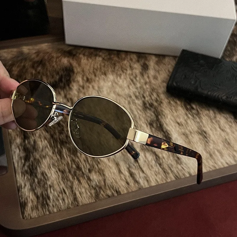 MITHAOL KUSC Metal Oval Sunglasses Unisex-9