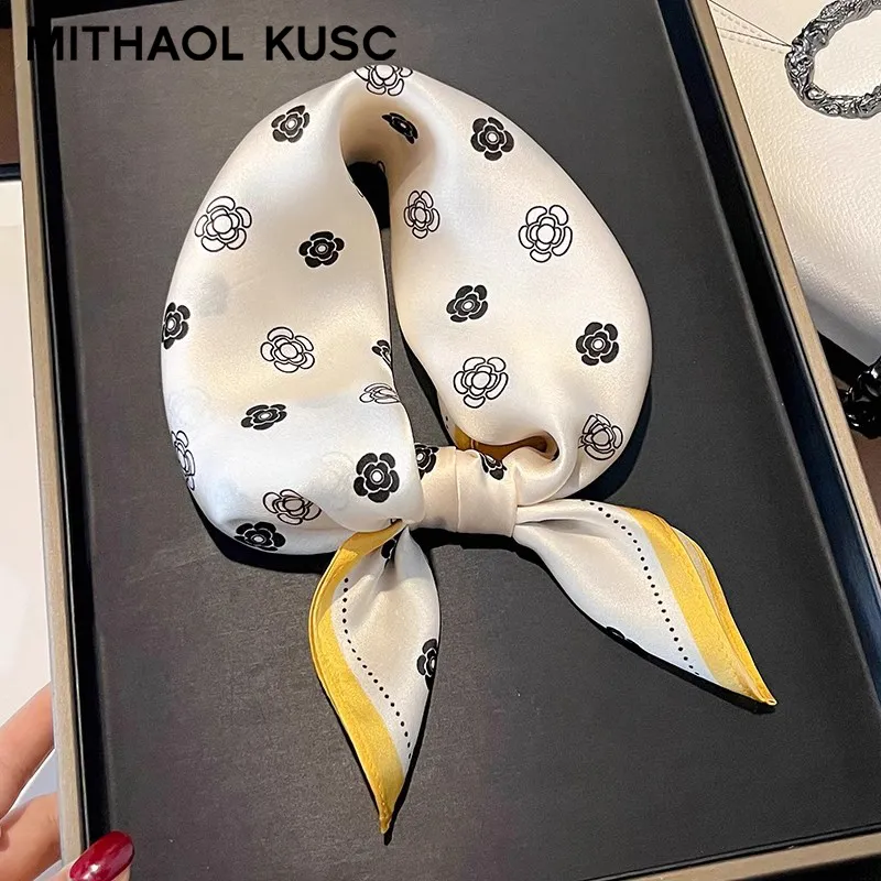 MITHAOL KUSC Silk Scarves Women's-1