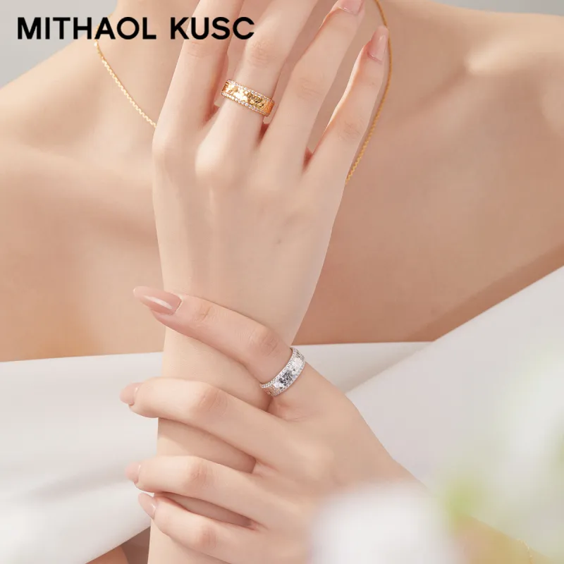 MITHAOL KUSC 925 Sterling Silver Rings Women's-1