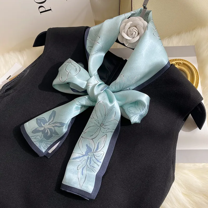 MITHAOL KUSC Mulberry Silk Silk Scarves Women's-2