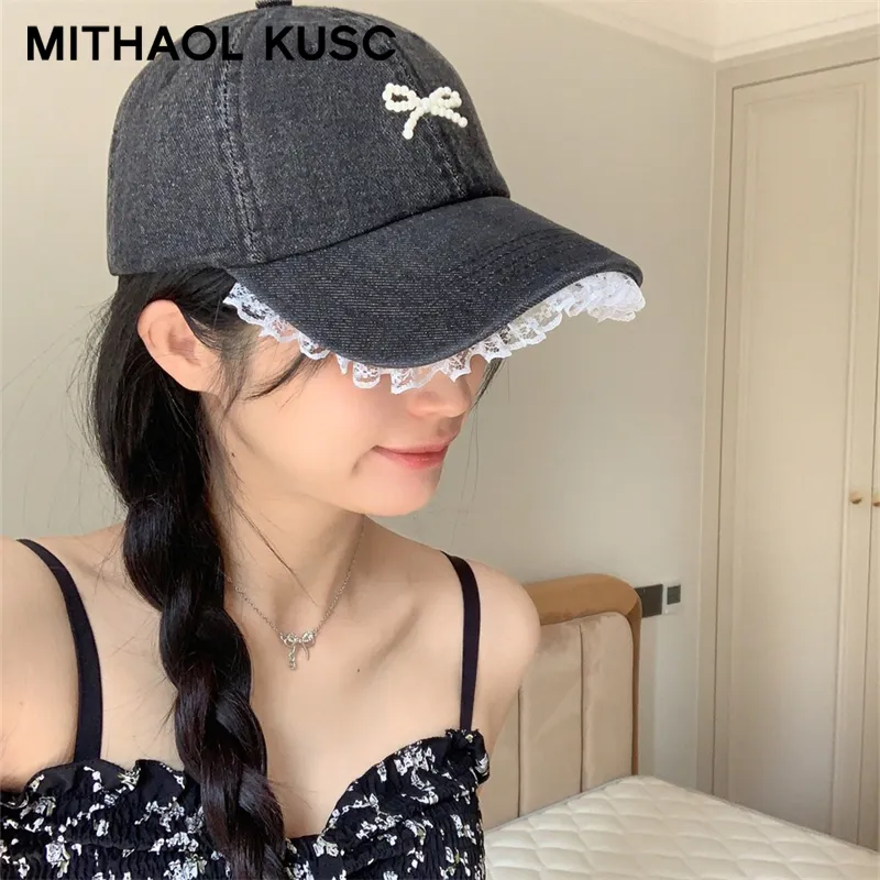 MITHAOL KUSC Denim Baseball Caps Unisex-1