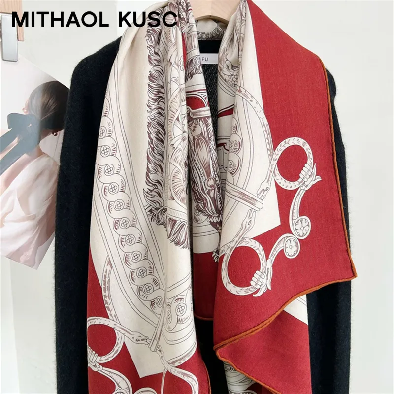 MITHAOL KUSC Silk Scarves Women's-3