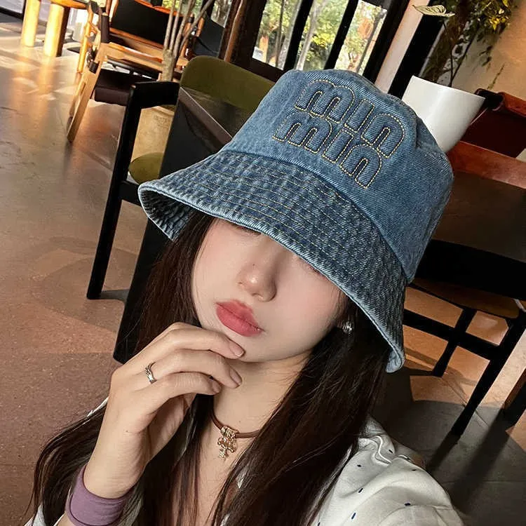 MITHAOL KUSC Denim Bucket Hats Women's-6