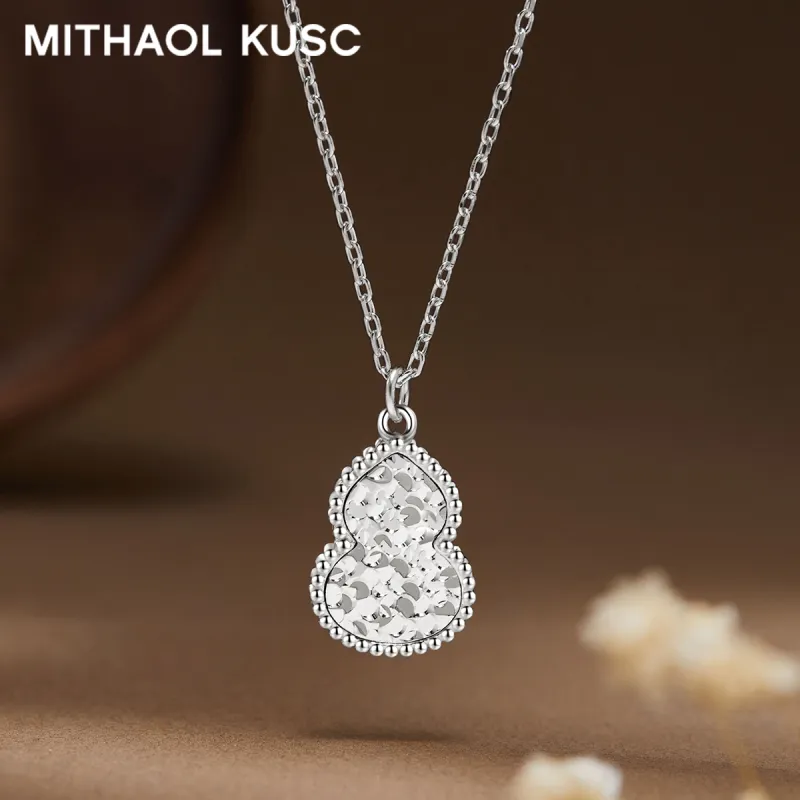 MITHAOL KUSC 925 Sterling Silver Necklaces Women's-7