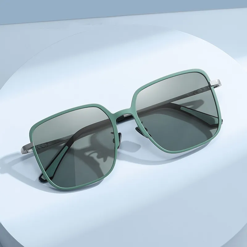 MITHAOL KUSC Pure Titanium Square Sunglasses Women's-3