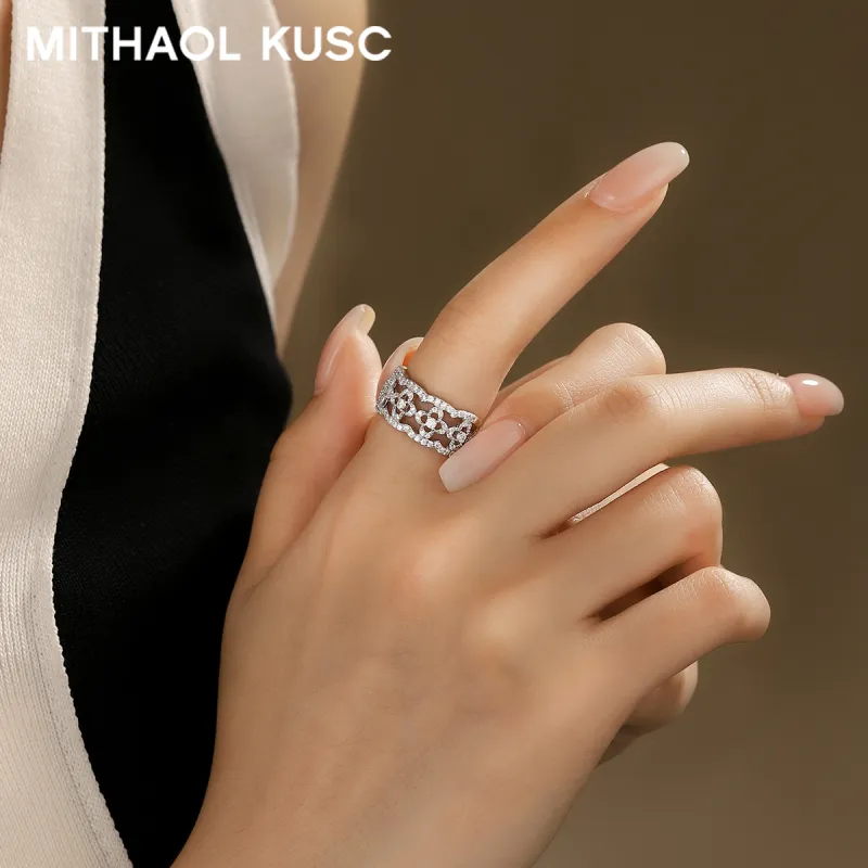 MITHAOL KUSC S925 Silver Rings Women's-1