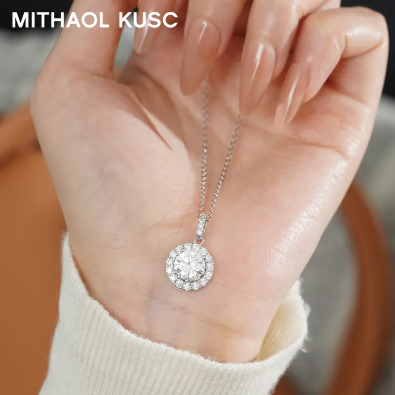 MITHAOL KUSC 925 Sterling Silver Necklaces Women's-4