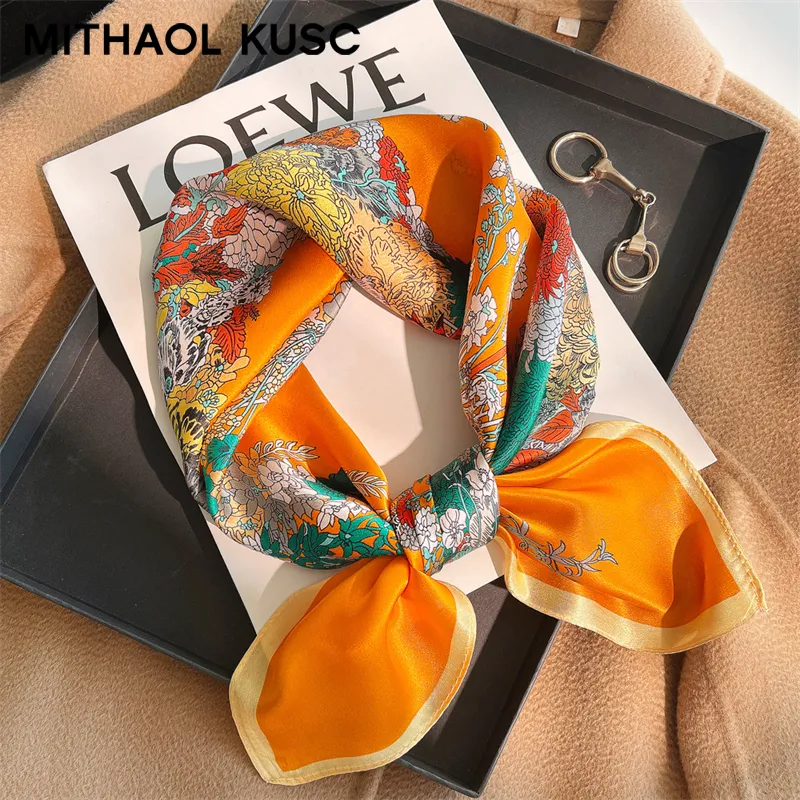 MITHAOL KUSC Silk Scarves Women's-6