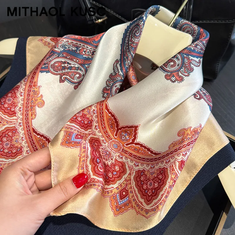 MITHAOL KUSC Silk Scarves Women's-2