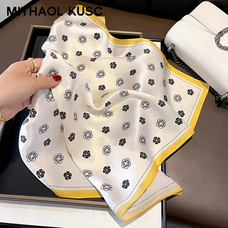 MITHAOL KUSC Silk Scarves Women's-5