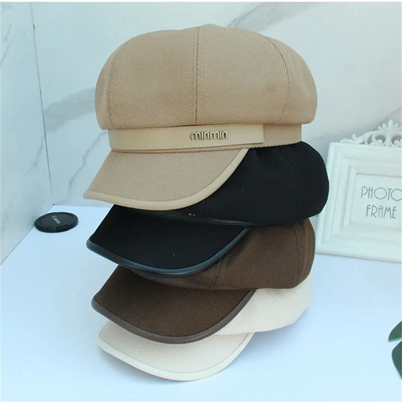 MITHAOL KUSC Cotton Polyester Blend Berets Women's-3