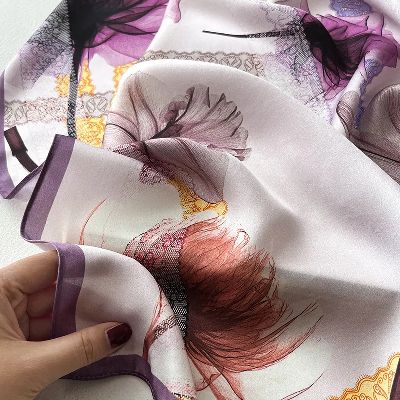 MITHAOL KUSC Silk Scarves Women's-2