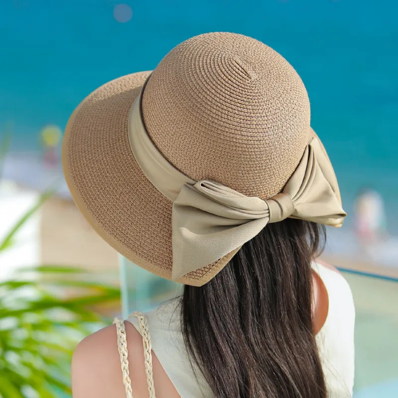 MITHAOL KUSC Straw Woven Sun Protection Hats Women's-1