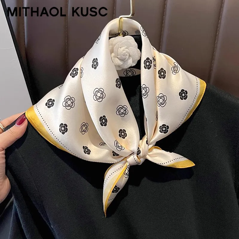 MITHAOL KUSC Silk Scarves Women's-2