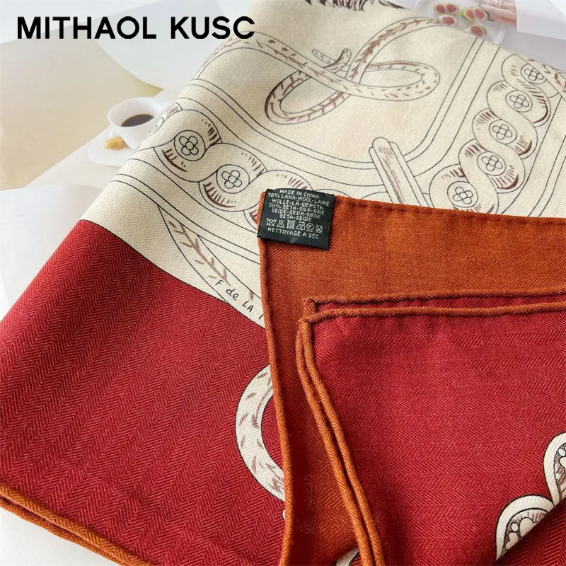 MITHAOL KUSC Silk Scarves Women's-2