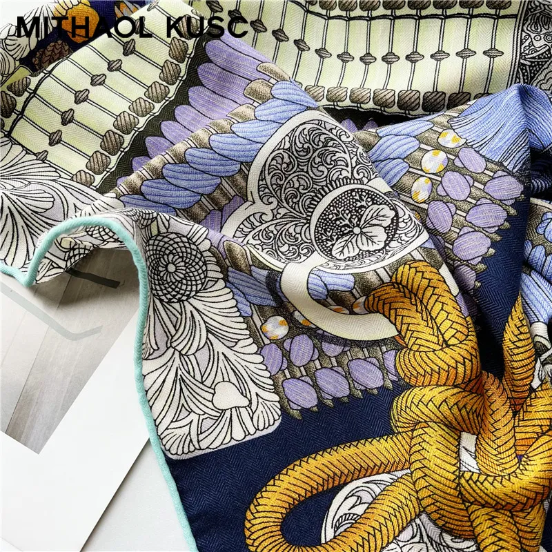 MITHAOL KUSC Silk Scarves Women's-5