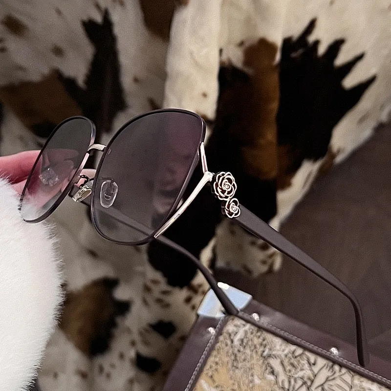 MITHAOL KUSC Metal Square Sunglasses Unisex-3