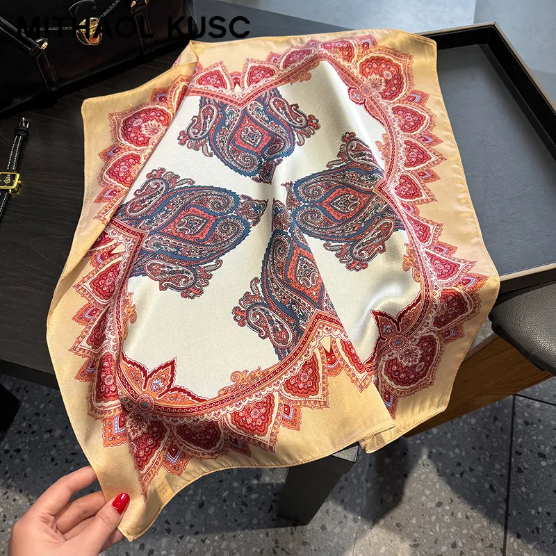 MITHAOL KUSC Silk Scarves Women's-3