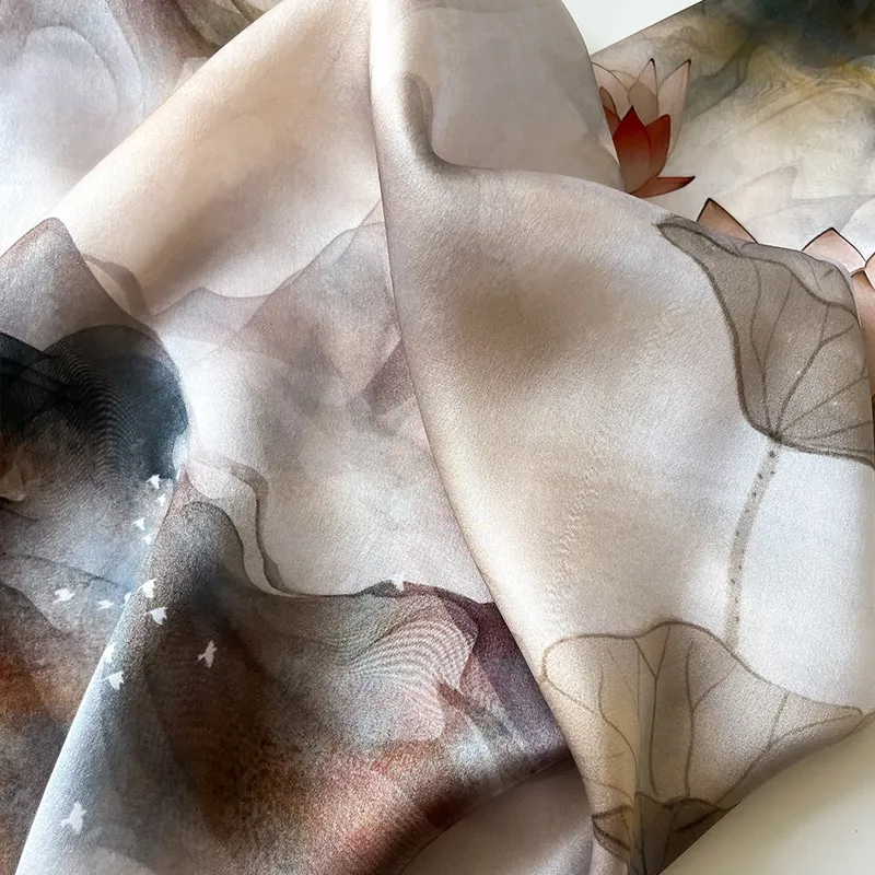 MITHAOL KUSC Silk Scarves Women's-6
