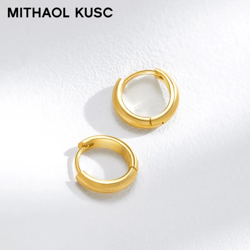 MITHAOL KUSC 925 Sterling Silver Earrings Women's-4
