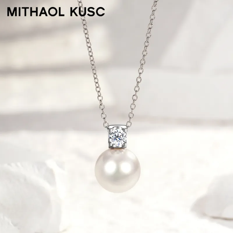 MITHAOL KUSC S925 Silver Necklaces Women's-5