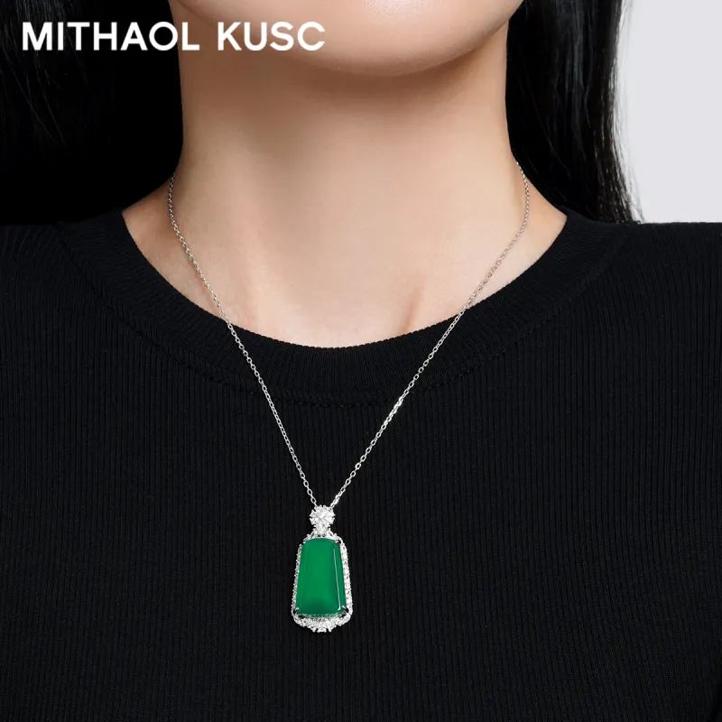 MITHAOL KUSC Chalcedony Necklaces Women's-2