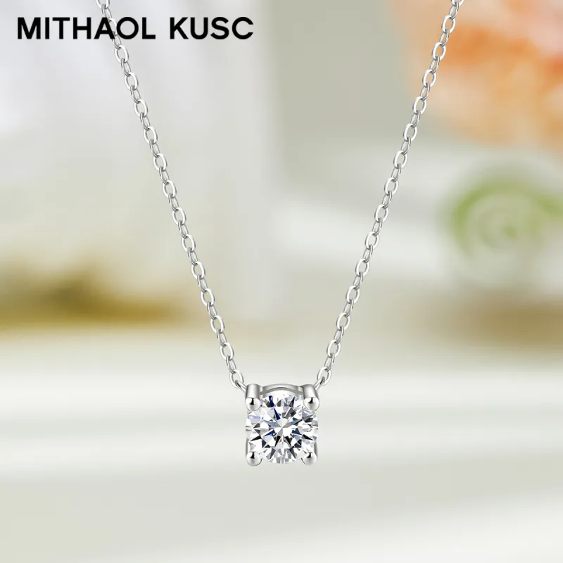 MITHAOL KUSC 925 Sterling Silver Necklaces Women's-1