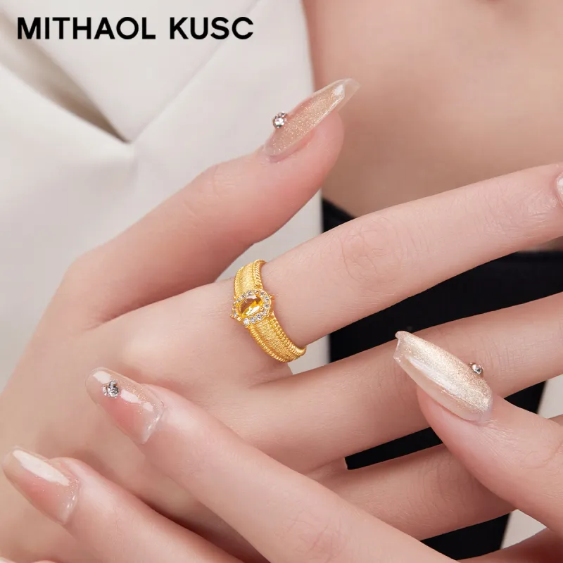 MITHAOL KUSC 925 Sterling Silver Rings Women's-1