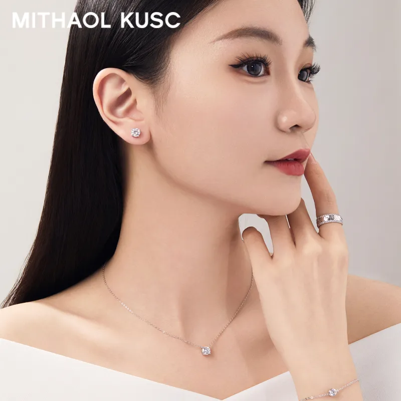 MITHAOL KUSC 925 Sterling Silver Necklaces Women's-2