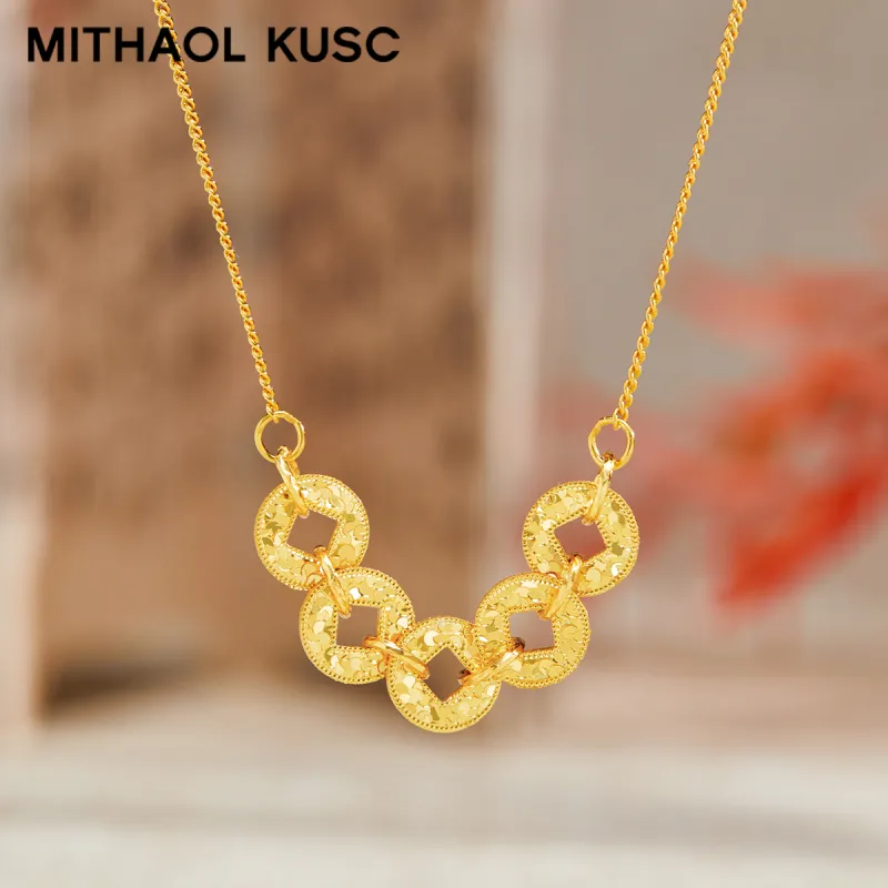 MITHAOL KUSC 925 Sterling Silver Necklaces Women's-1