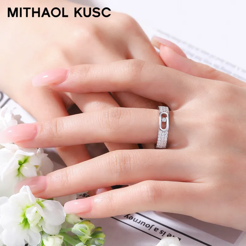MITHAOL KUSC S925 Silver Rings Women's-3