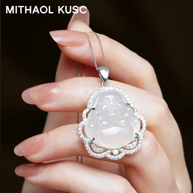 MITHAOL KUSC Chalcedony Necklaces Women's-1