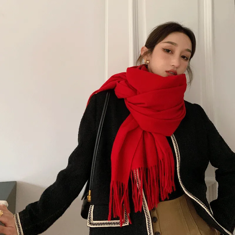MITHAOL KUSC Knit Scarves Women's-7