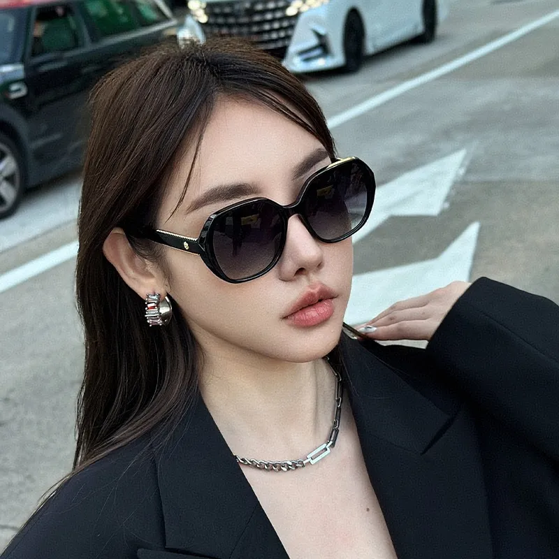 MITHAOL KUSC Metal Irregular Shape Sunglasses Unisex-4