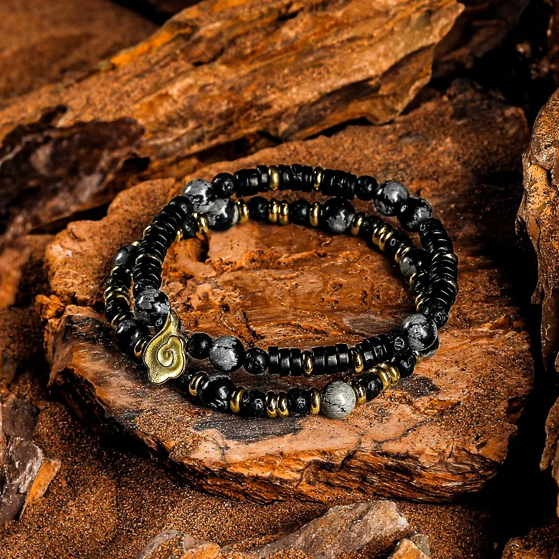 Cuud Jade Bracelets Men-2