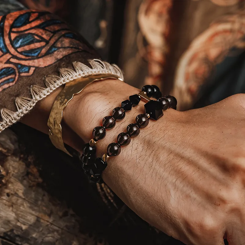 Cuud Jade Bracelets Men-2