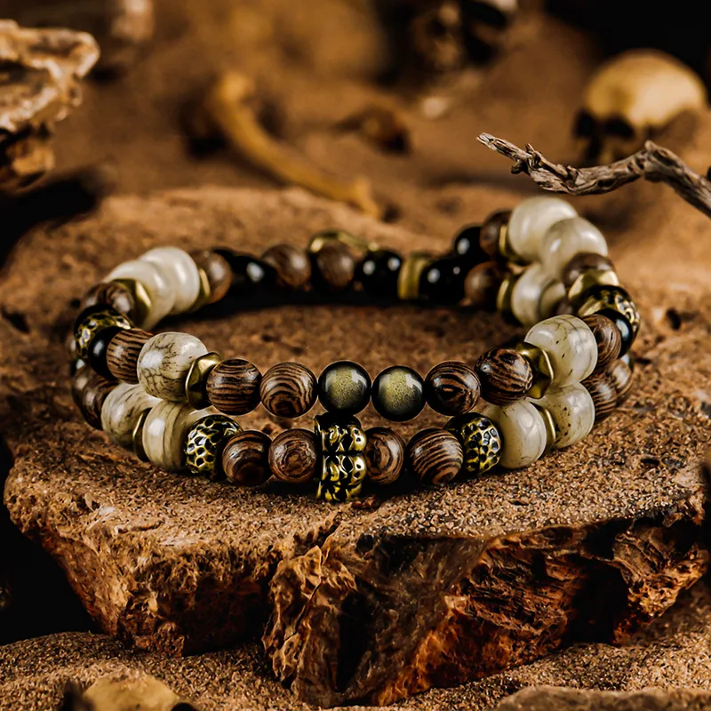 Cuud Jade Bracelets Men-1