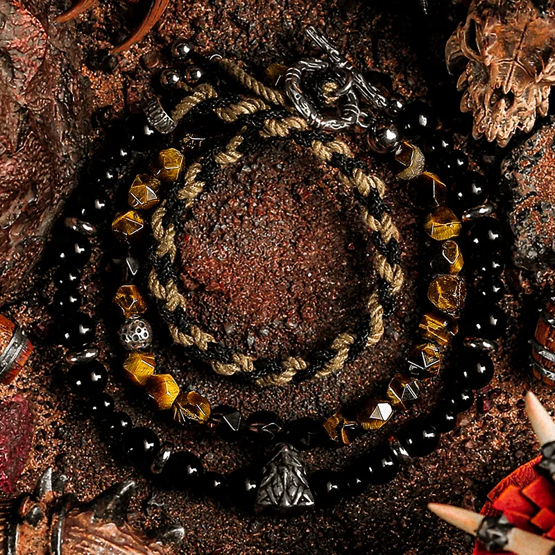 Cuud Jade Bracelets Men-2