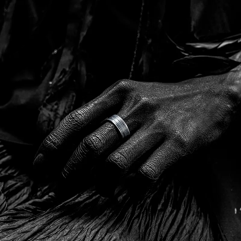 Cuud 925 Sterling Silver Rings Men's-3