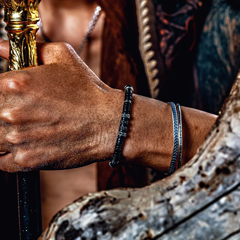 Cuud Coconut Shell Bracelets Unisex-9
